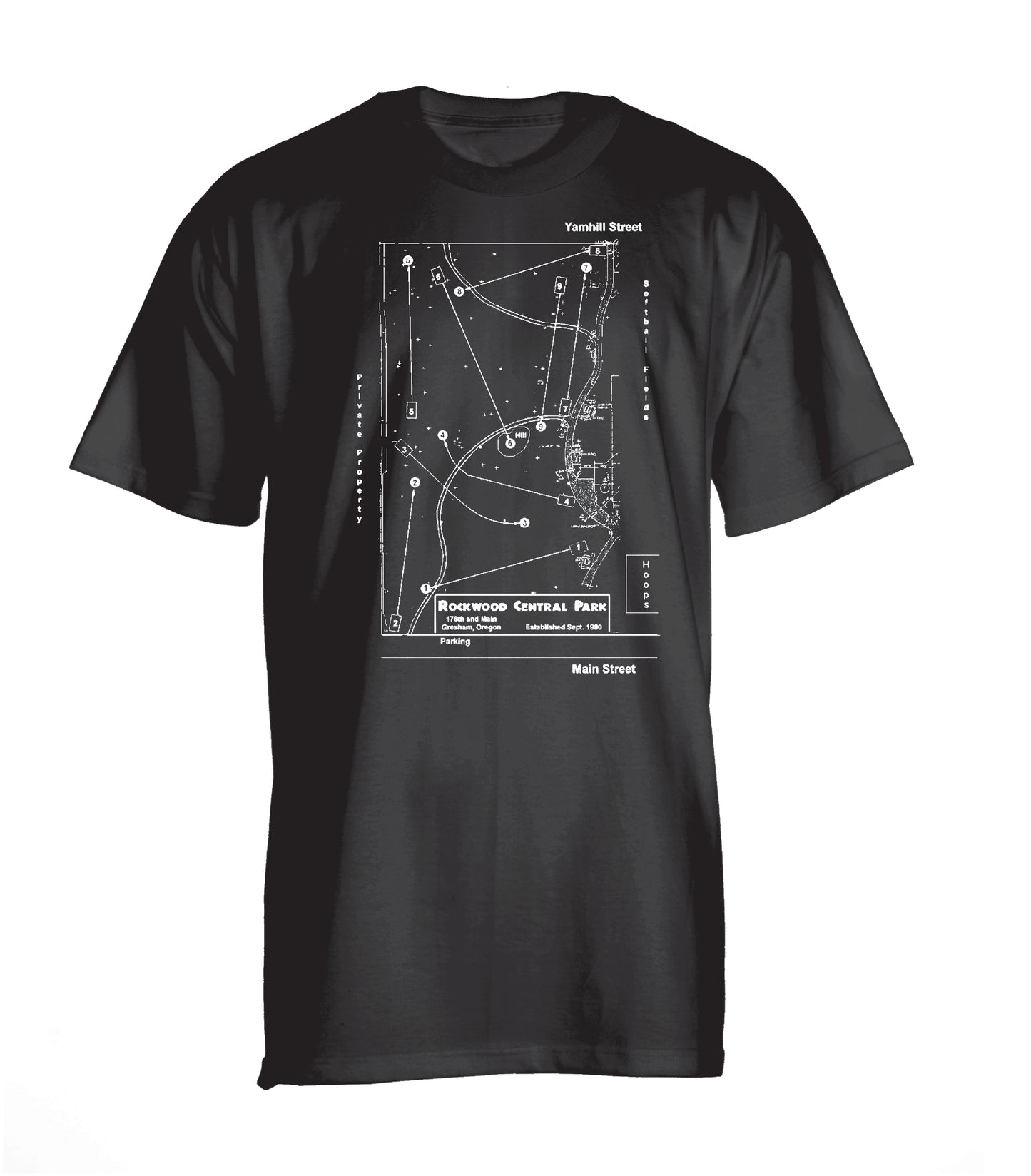 Rockwood Map Tee