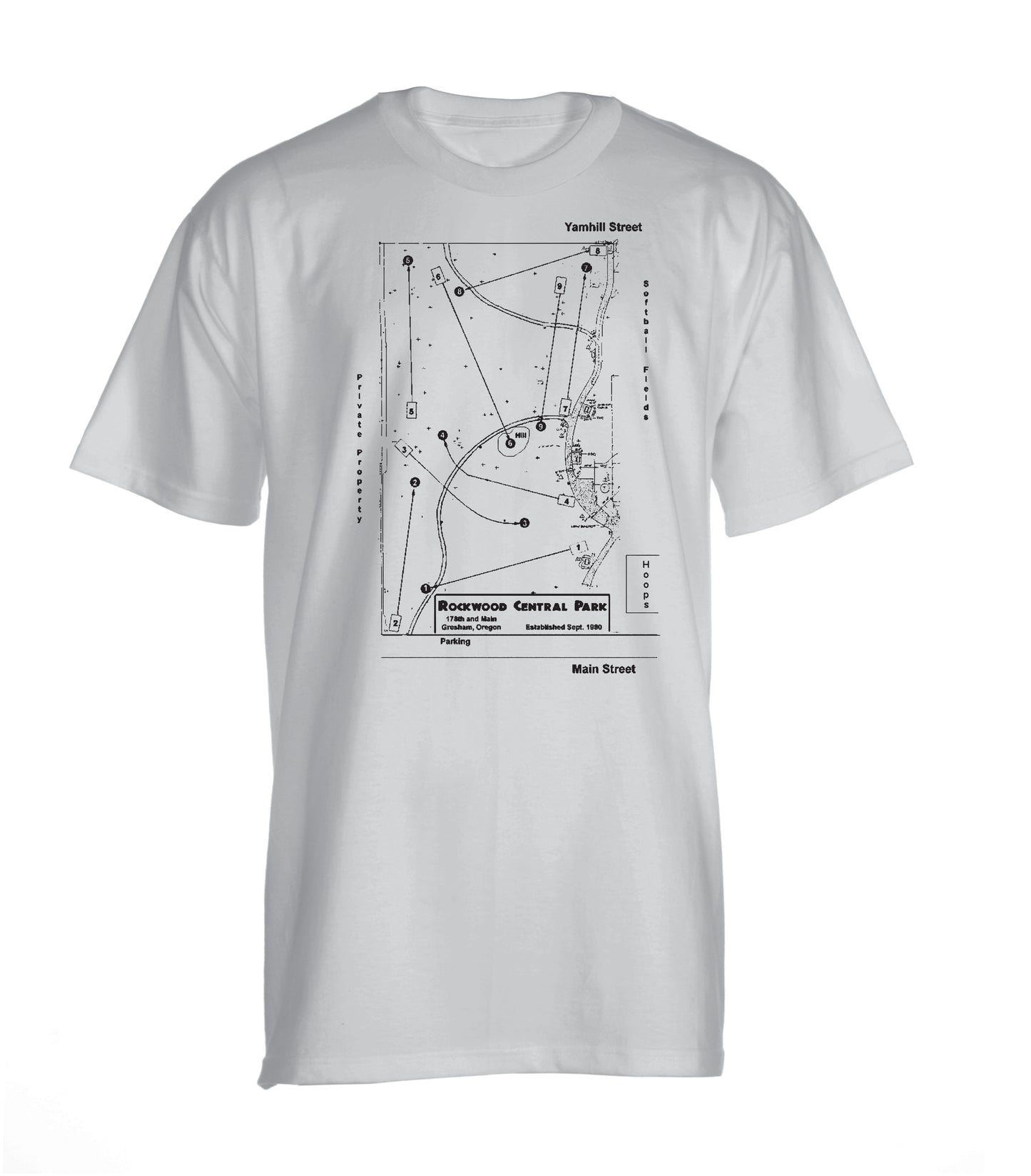 Rockwood Map Tee